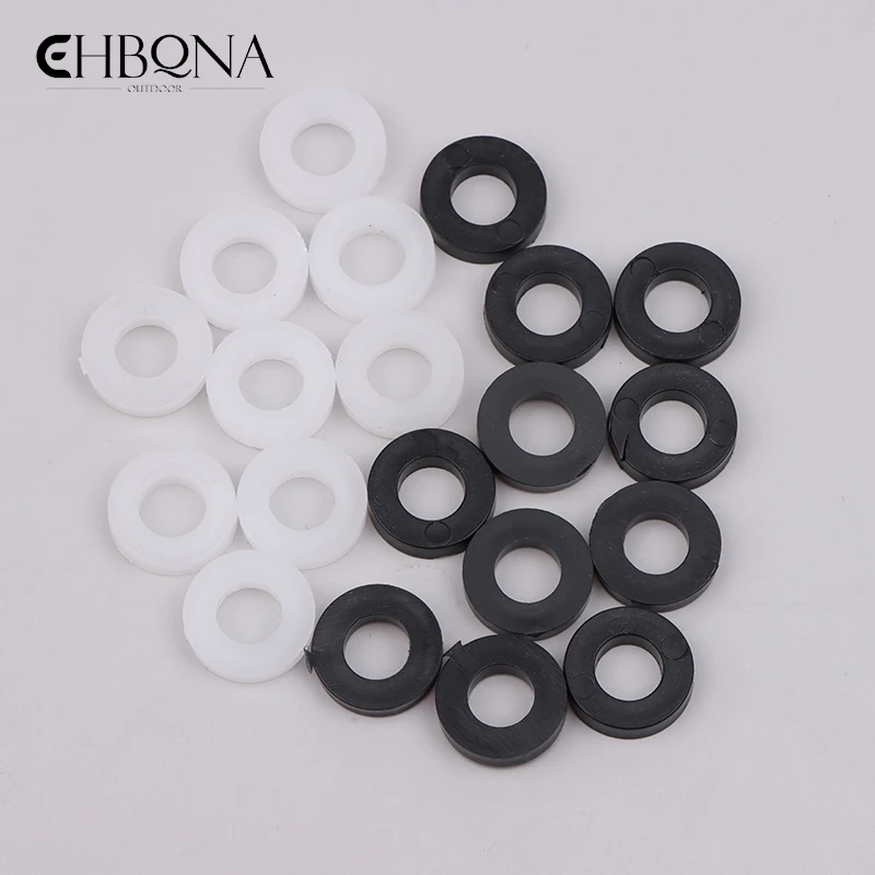 Nylon Washer For Drum Screw Drum Lug White Black Color Nylon Flat Wahser Thickness Heavy Product drum bolts and screws 100pcs