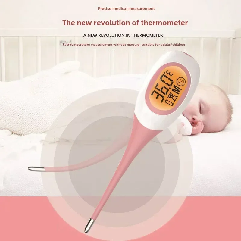 New Electronic Thermometer 8 Seconds Fast Measurement For Adults Children LED Pet Dog Cat Oral Cavity Armpit ℉/℃ Thermometer