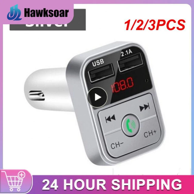 Bluetooth Receiver MP3 Music Player Hands-free Car Charger FM Transmitter  USB flash drive up to 64GB Cigarettes Lighter interfac - AliExpress