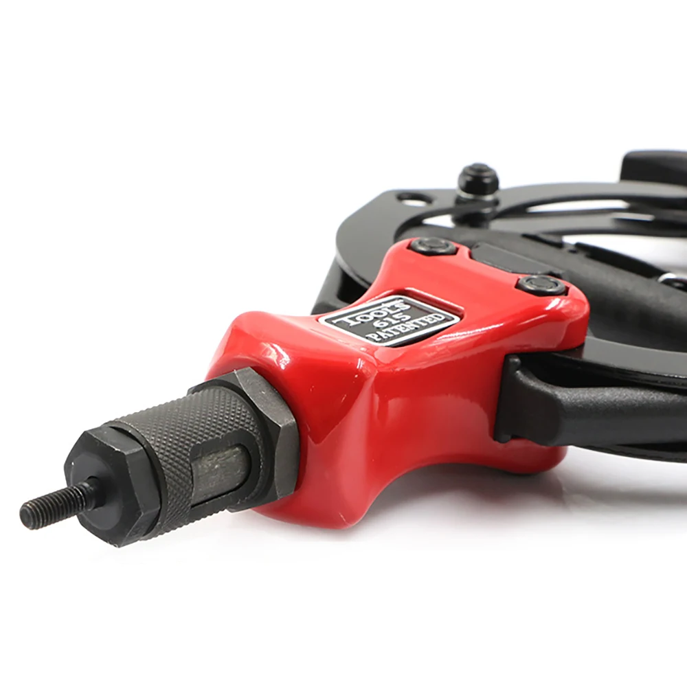 ALLSOME BT615 Manual Riveter Gun One-handed Squeeze Rivets Tool Kit Rivet Nut Setting Tool Nut Setter M3/M4/M5/M6/M8