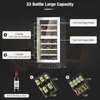 15Inch Wine Cooler Refrigerator, Dual Zone 33Bottle Wine Fridge Temp Control, Built-in or Freestanding Wine Fridge 5