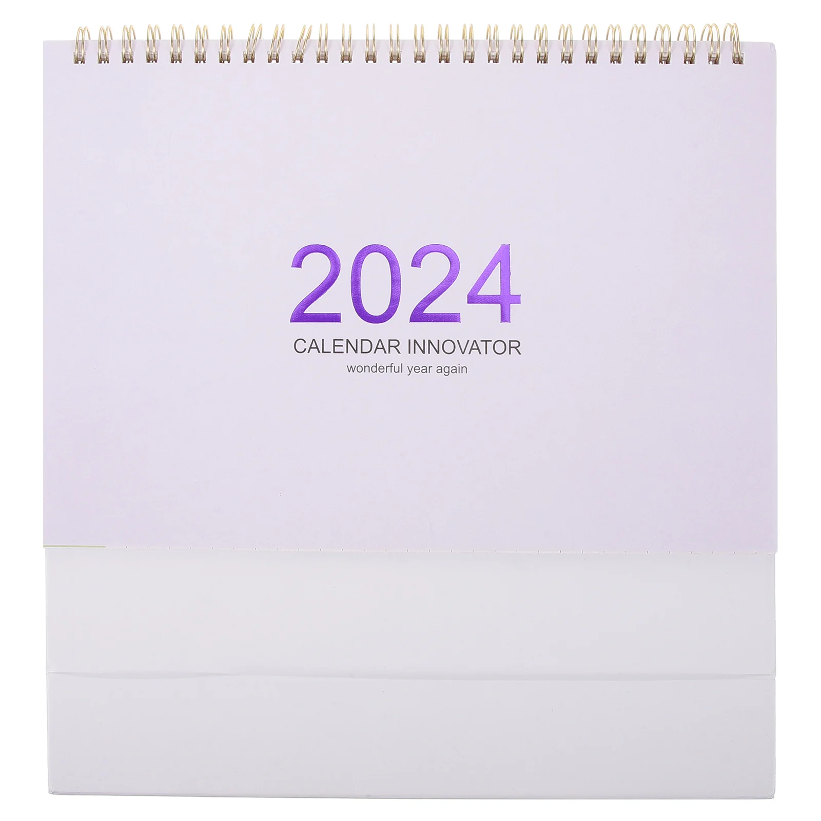 Calendar Desktop Delicate Standing Month 2024 Table Year Daily Use Mini Tabletop Decor 2024 mini desk calendar delicate convenient desktop creative decor table ornament