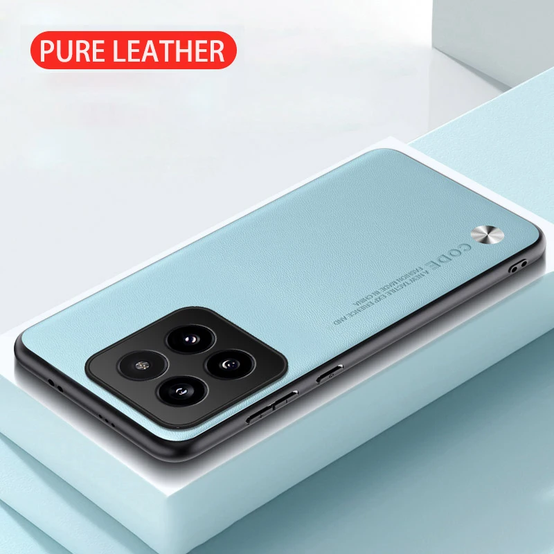 Elegant Soft PU Leather Phone Case with Silicone Protection