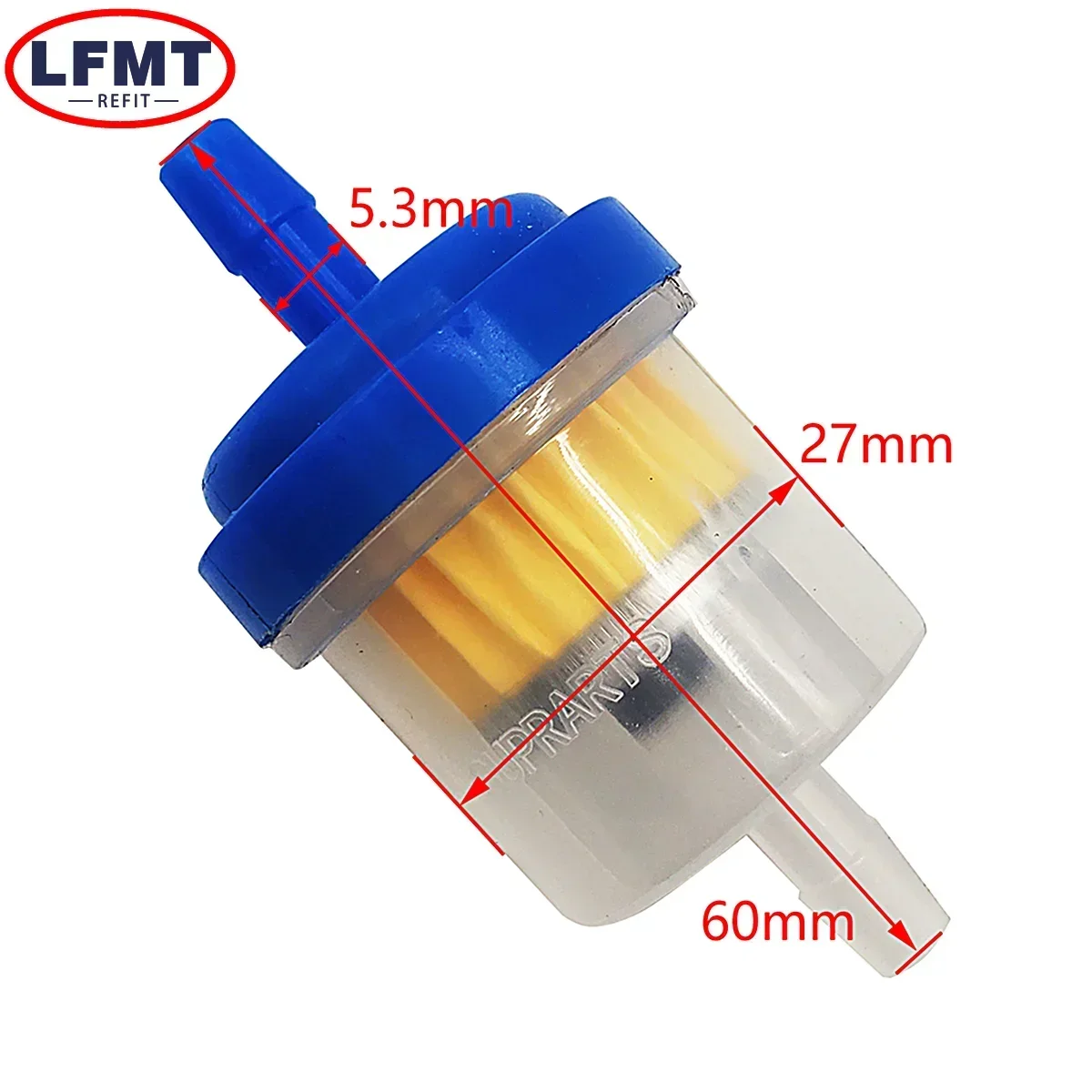 Motorcycle Fuel Filter Universal Gas Fuel Filters and Fuel Pipe For Dirt Pit Bike Moped Scooter ATV Go Kart 49cc 50cc 110cc 125cc 150cc