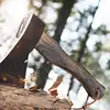 Wood Hatchet Handle Wooden Axe Replacement Handle Short Hatchet Ax Handle Grip Camping Part Hammer Tools 3