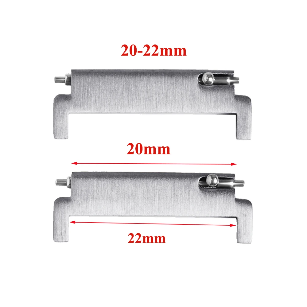 Versatile Quick Release Watch Strap Adapter Pair - Multi-Size Connectors