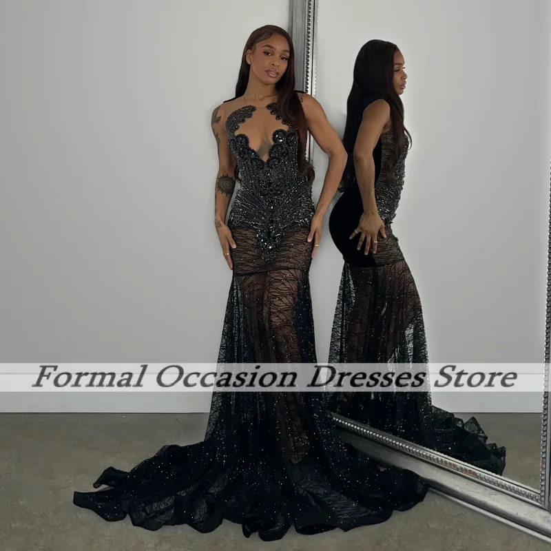 Silver Prom Dresses For Back Girls Crystal Rhinestone Red Party Gowns Sequin Homecoming Dress Vestidos De Gala women prom dresses