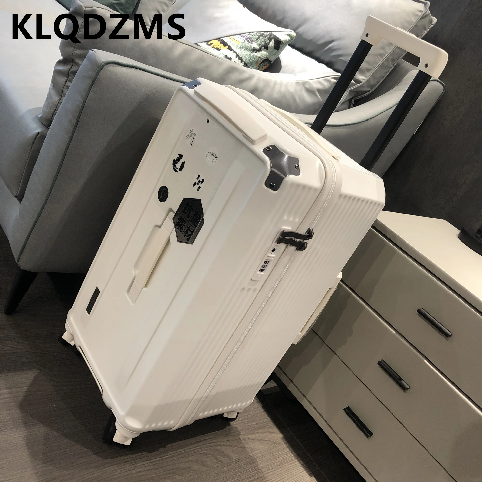 KLQDZMS Women's Suitcase High-quality Large-capacity Trolley Case