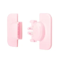 Serrures de réfrigérateur de sécurité pour enfants, serrures de réfrigérateur de sécurité pour enfants, serrure de porte de congélateur pour la maison, sécurité des enfants, français ou armoire à fichiers 2