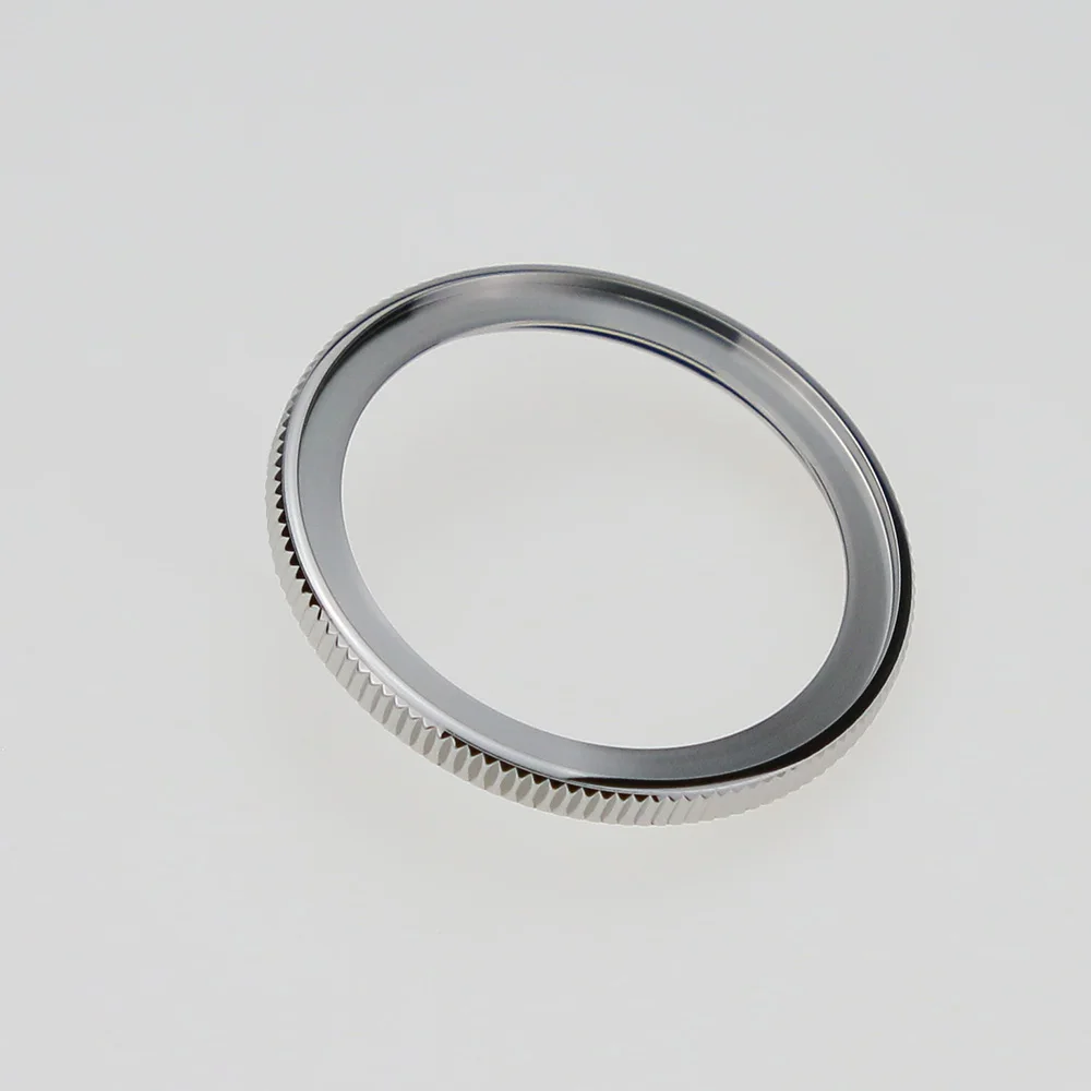Premium 316L Stainless Steel Coin Edge Watch Bezel