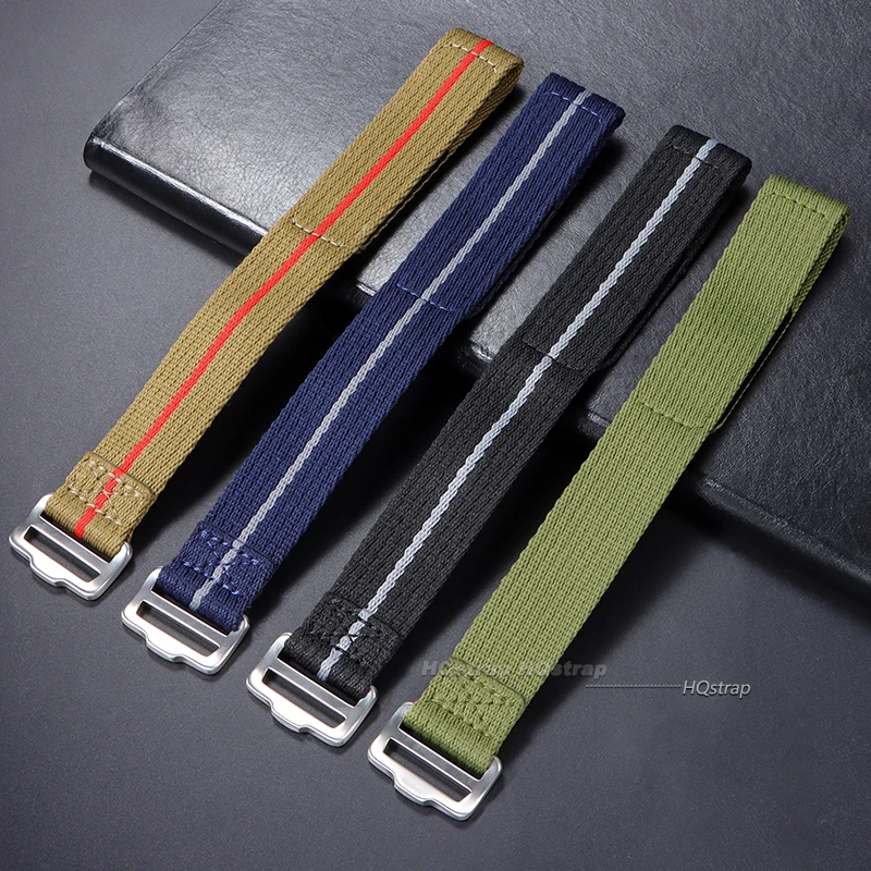 Durable Nylon Sport Watch Strap - Premium Fabric Wristband Bracelet