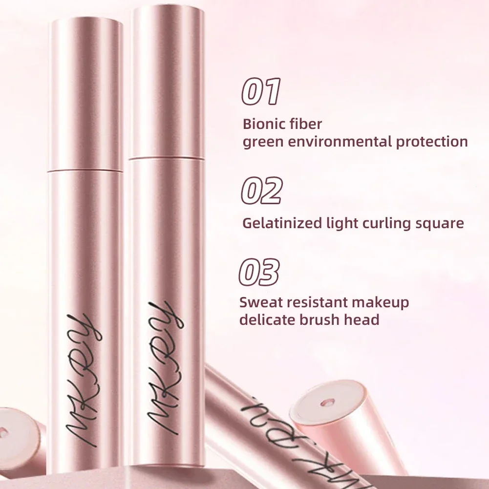 Black Waterproof Mascara For Lengthening And Volume Lashes_voghion.com