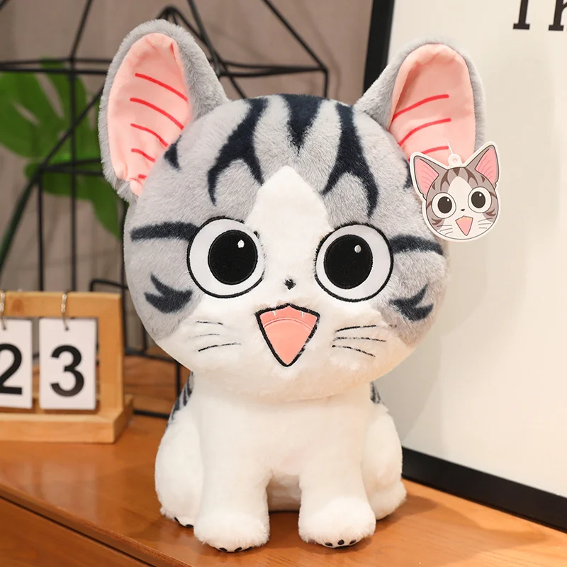24-45cm Kawaii Cat Plush Toys Chi Chi's Cat Stuffed Doll Soft