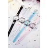 Cute Cheese Cat Pattern Women Watch Quartz Analog Ladies Watches Kids Girls Student Clock Gift Fashion Belt Boy Watch 6