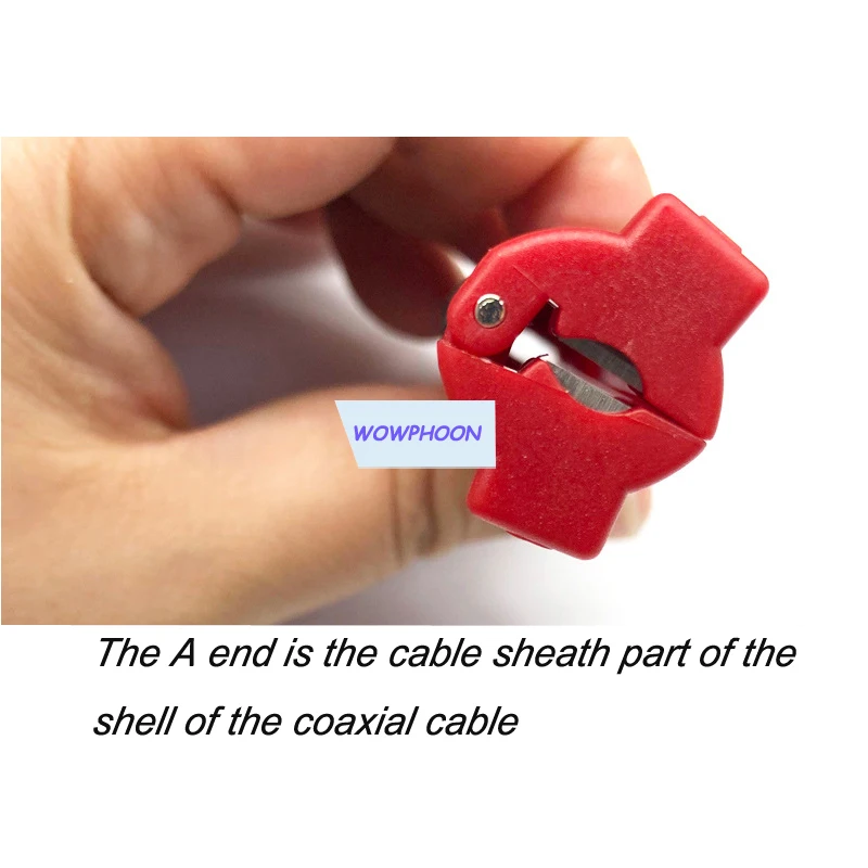 3Pcs Network Cable Coaxial Stripper Multi-Function Automatic Wire Stripper Knife Clamp Tool TV