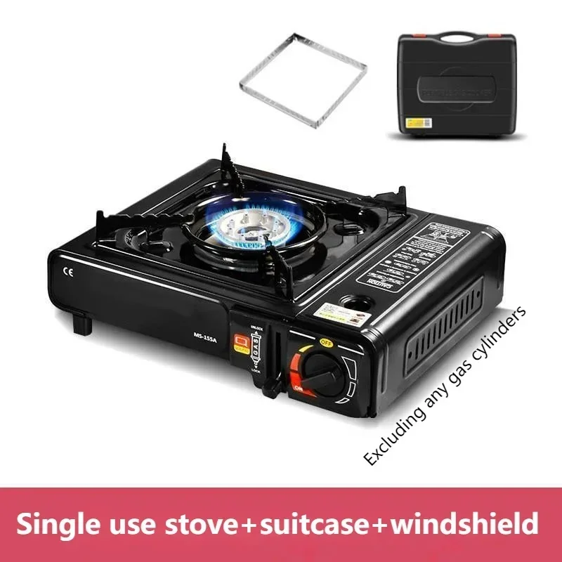 Card Stove Portable Gas Stove Outdoor Camping Stove Hot Pot Gas Card Magnetic Single Use Dual Purpose