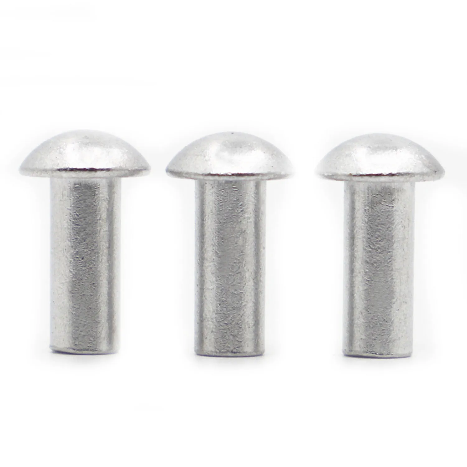 10-50pcs GB867 M2 M2.5 M3 M4 M5 M6 M8 Aluminum Solid Round Head Rivet ...