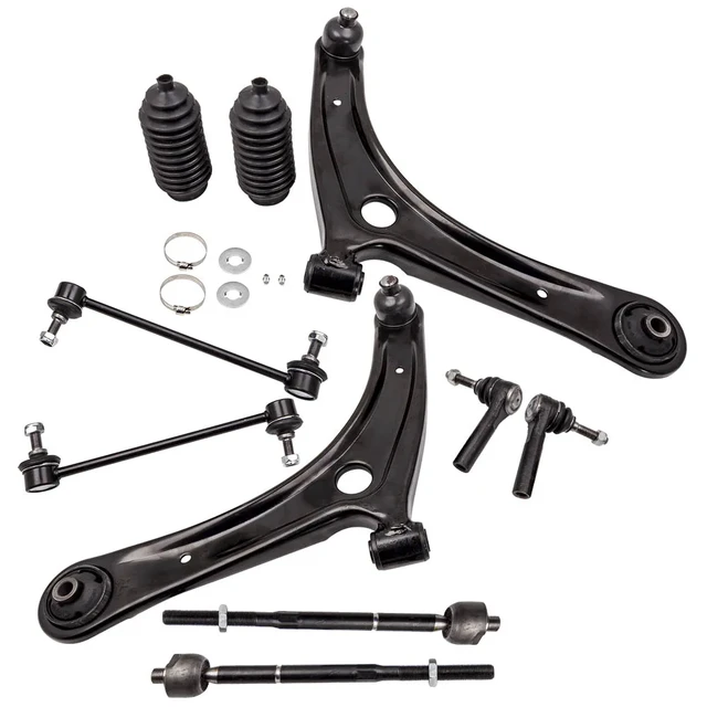8PC Front Control Arms Sway Bar For 20072017 Jeep Patriot