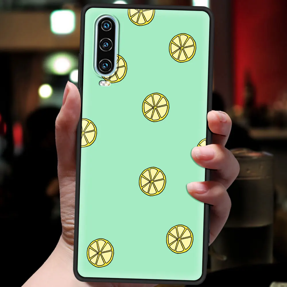 Mediterranean Lemon Soft Phone Case Cover
