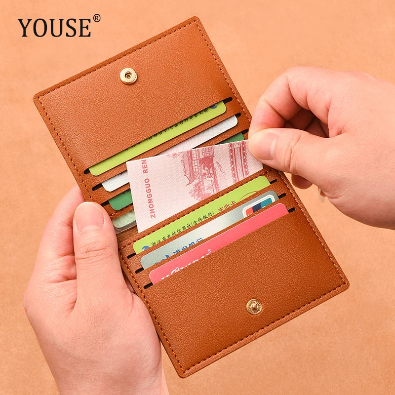 

Hot Selling Card Bag Slim And Compact Bank ID Card Case Driver's License Wallet Simple And Anti Demagnetization Card Holder