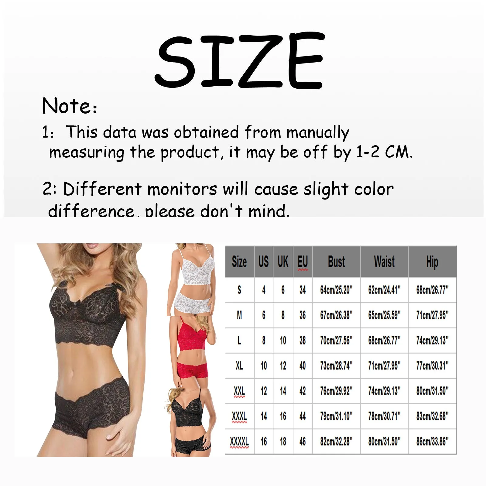 Sexy Women Lace Bra Briefs Lingerie Underwear Pamas Camisole Sleepwear Set Нижнее Белье Женское Ensemble Femme 2 Pièces_voghion.com