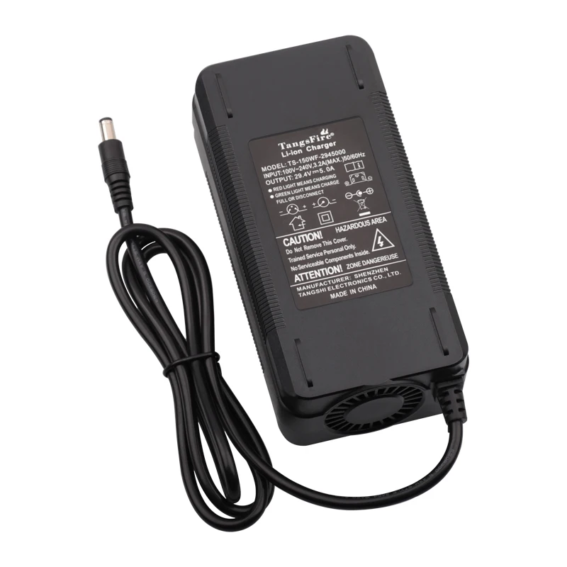 29.4V 5A Smart Li-ion Battery Charger 7S for 24V Electric Bicycle Lithium Battery Pack Charger EU/US/AU/UK/KR Plug battery charger