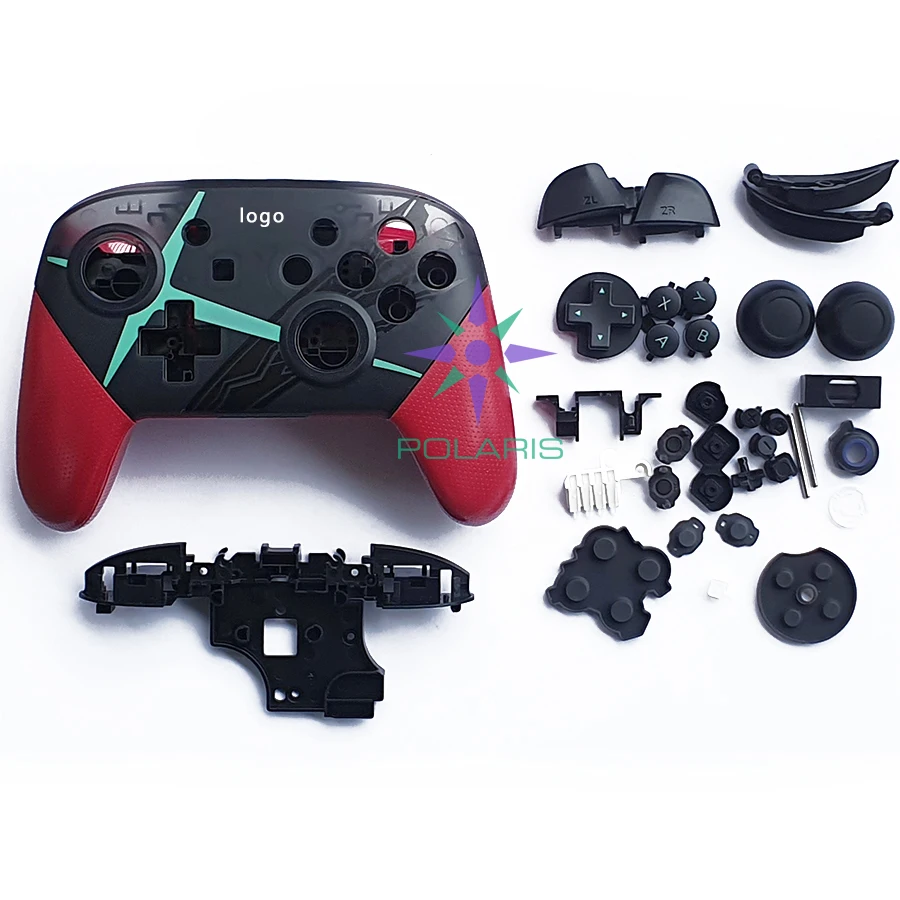 Full Set Shell For Switch Pro Controller Replacement Upper Bottom