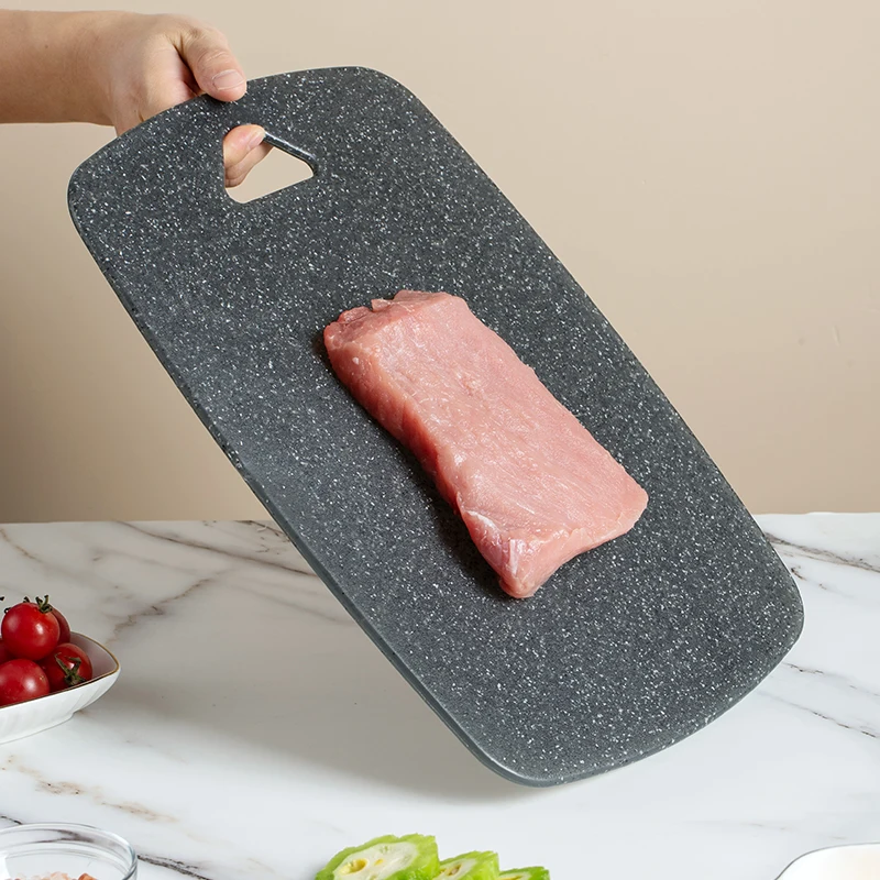 1pc Black Color Chopping Board Cutting Boards Kitchen Plastic