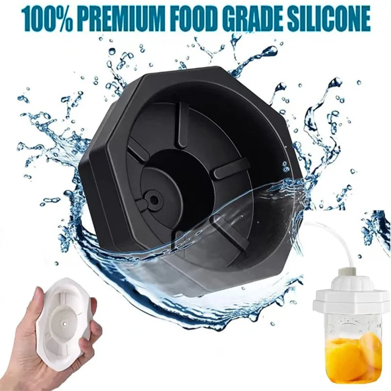 

Mason Jar Sealer Universal Durable Safe Sealing Kit Moisture-proof Food Storage Accessories Airtight Storage Jar Sealing