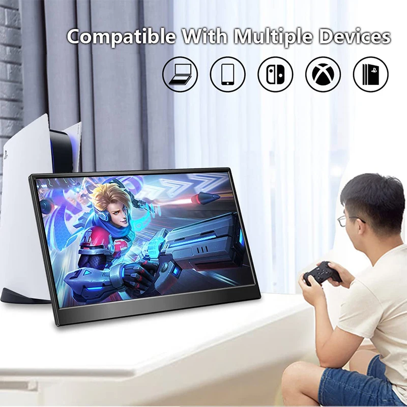 15.6 ޴  144hz  FHD IPS USB-C  C  ȭ   Ʈ ȭ PC xbox ġ PS4  
