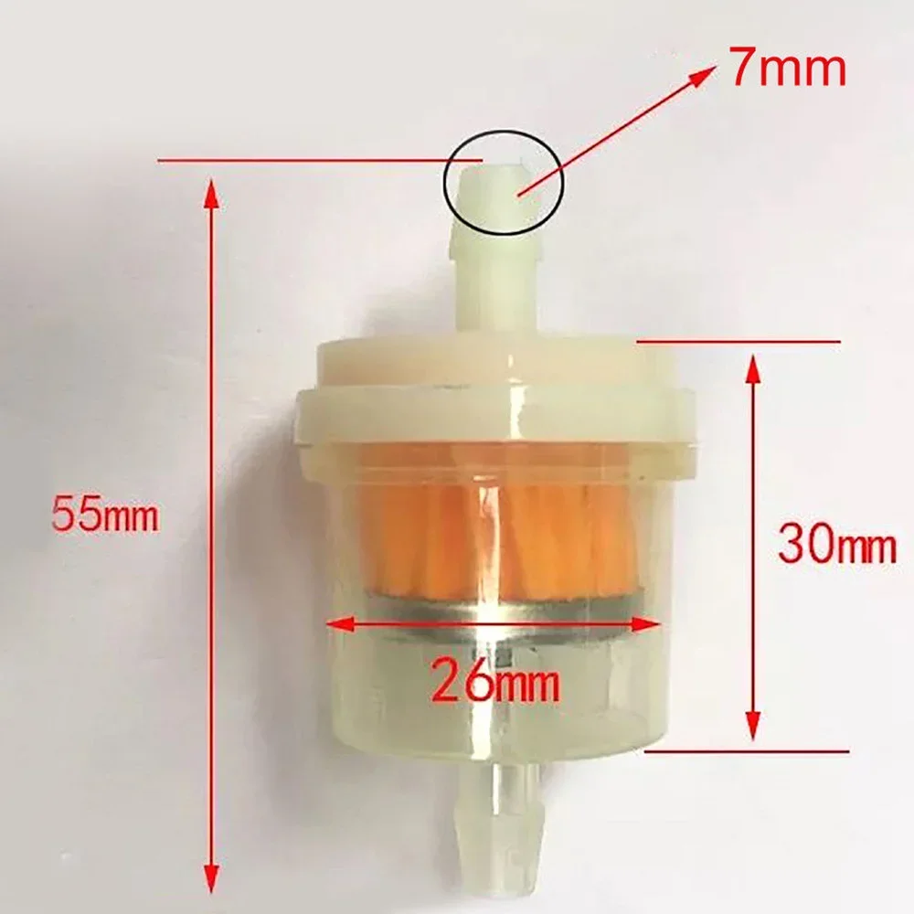 Professional Inline Gas Fuel and Oil Filter Kit - 10pcs