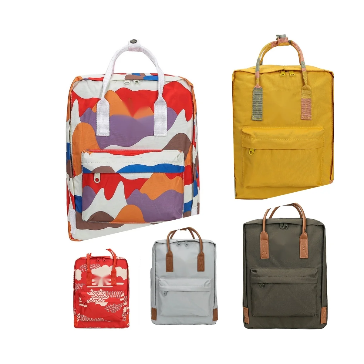 2024 Zaino Classico Con Logo Studente Impermeabile Viaggio Laptop Tela Outdoor Zainetto Borse Per Donna Ragazza Kankens Cintura