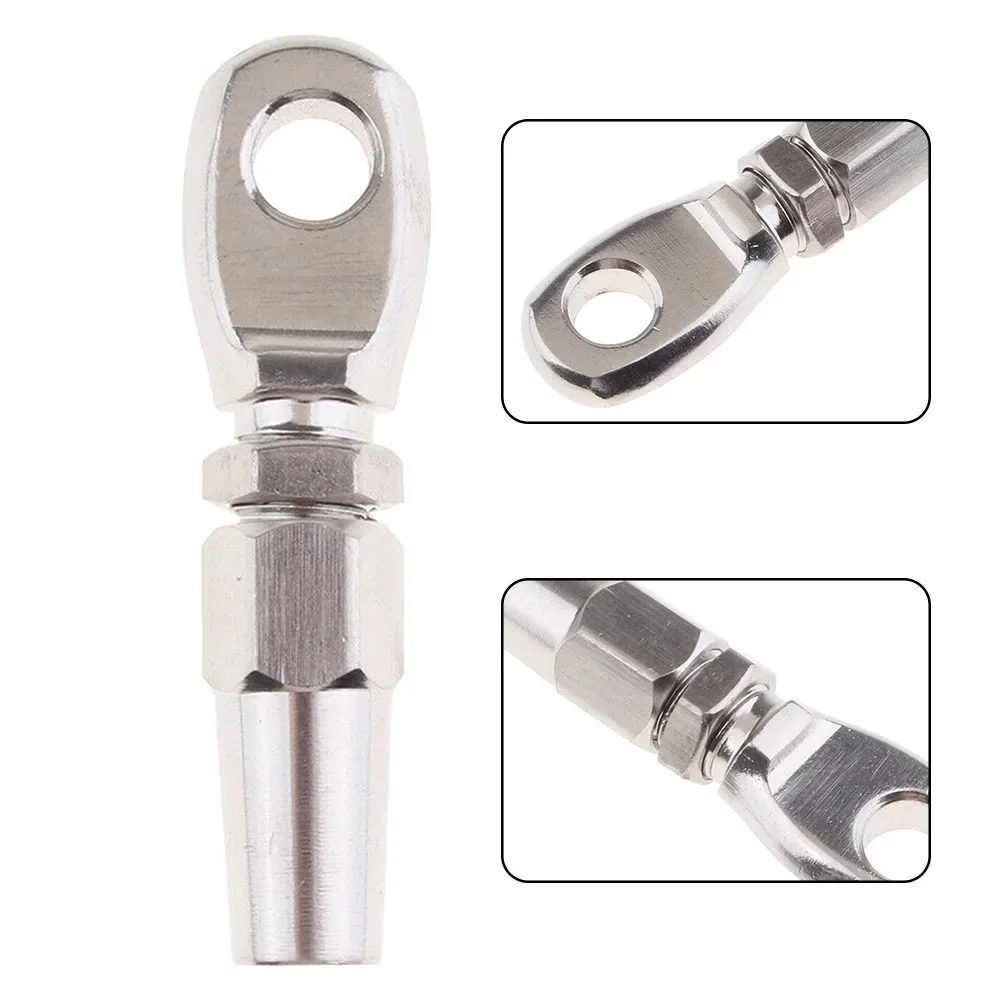 Brand New Cable Rope Fitting Swageless Waterproof 316 Marine Grade 6mm Car Accessories Dustproof Stainless Steel