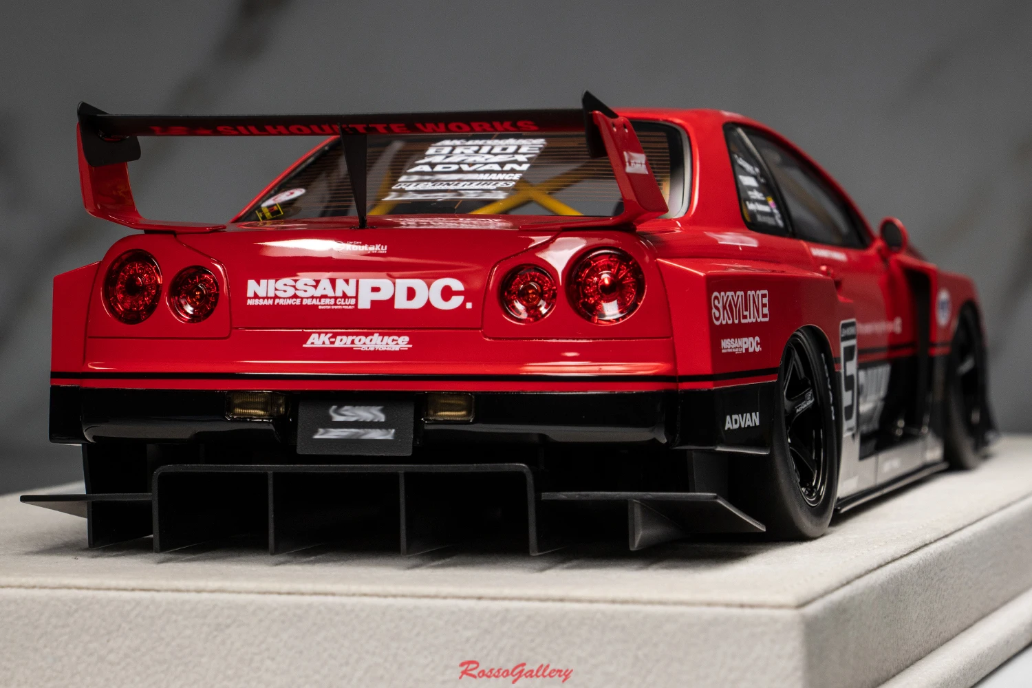Рисунок 4 - Макияж 1:18 GTR R34 супер силуэт