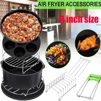 8pcs Air Fryer Accessories Set for Gowise, Phillips, Cozyna, Secura - Fit all Airfryer 3.7-5.8QT 1