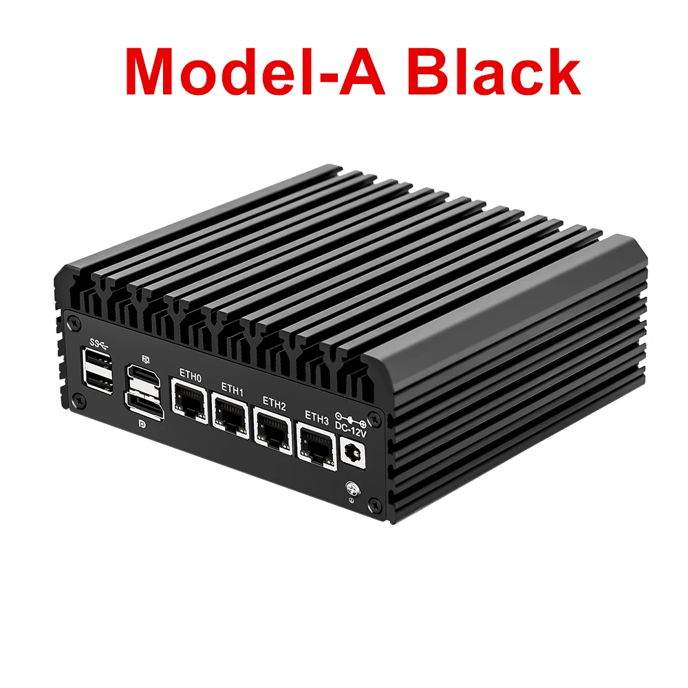 Topton Mini PC Pentium N6005 N5105 4xIntel i226 2.5G Soft Router computer 2*NVMe 2*DDR4 Fanless Firewall Appliance VPN Server 3
