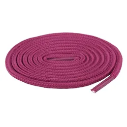 Dual-Tone Round Shoelaces for Sneakers & Hiking Shoes - Stylish & Durable Shoe Accessories for Adults & Kids (Pink Purple)