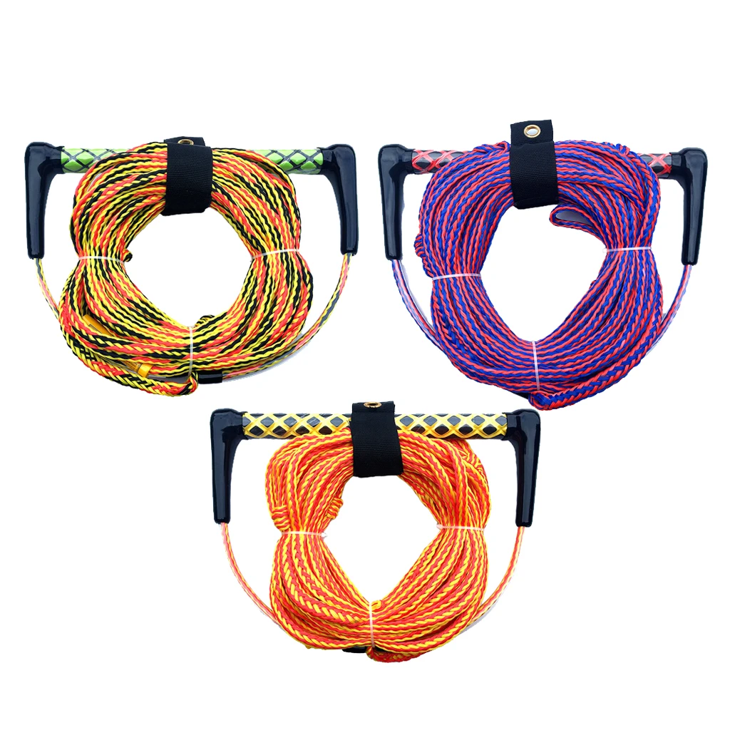 19/23m Water Skiing Ski Surfing Rope Kneeboard Knee Board Floating Surf Rope Wakesurf Rope