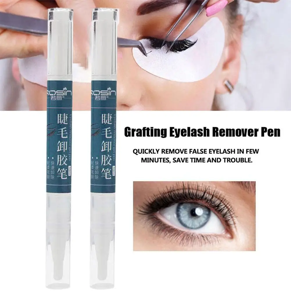 

Eyelash Extensions Glue Remover Transparent Non-irritating Pen Adhesive Remover Remover Up Gel Quick Drying Lashes Eye Make C0B6