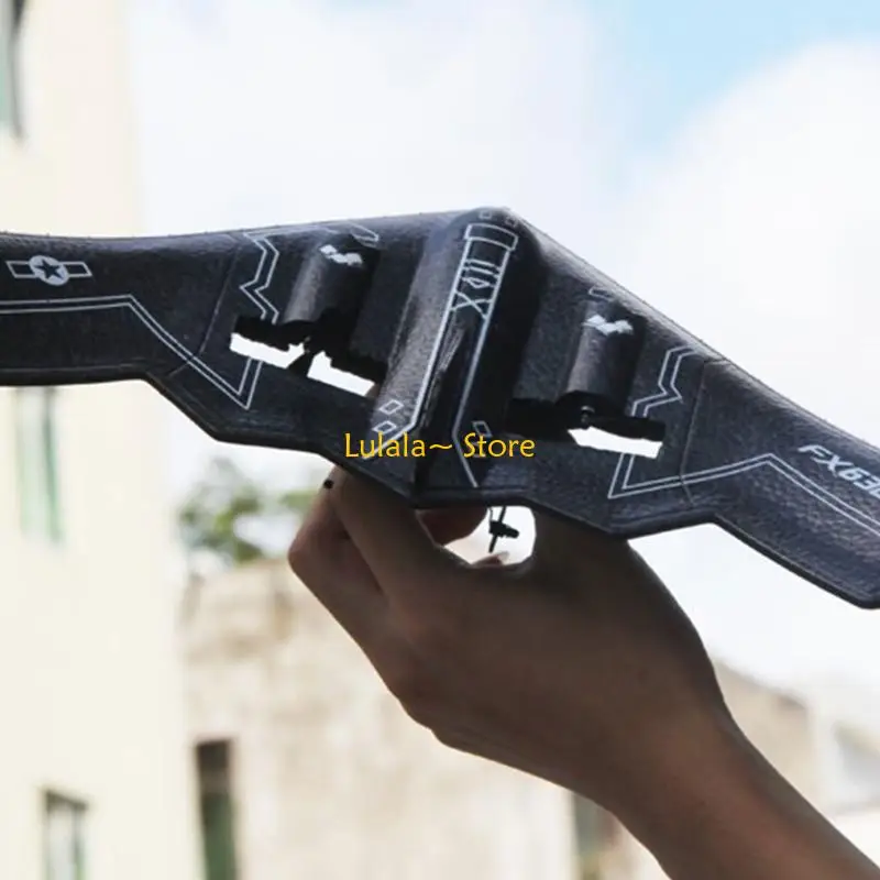 Y4QA Rc 비행기 B2Bomber 항공기 장난감 폼 Rc 비행기 B2Stealth 폭격기 폼 드론