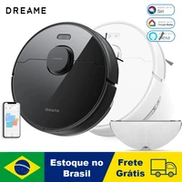 Dreame D9 Max Robô aspirador e esfregão 2 em 1, navegação LiDAR, 4000Pa, tempo de execução de 180 minutos, compatível com Alexa, 110-240V