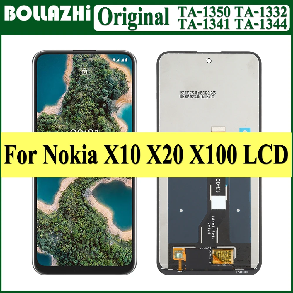 Écran LCD Tactile Avec Cadre Nokia X20 (TA-1341; TA-1344) - Bleu - NKS Center