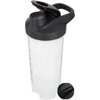 Bouteilles Shaker de 28 oz pour shakes protéinés, tasses Shaker avec fouet mélangeur à bille, bouteille Shaker avec poignée, voyage à emporter 3