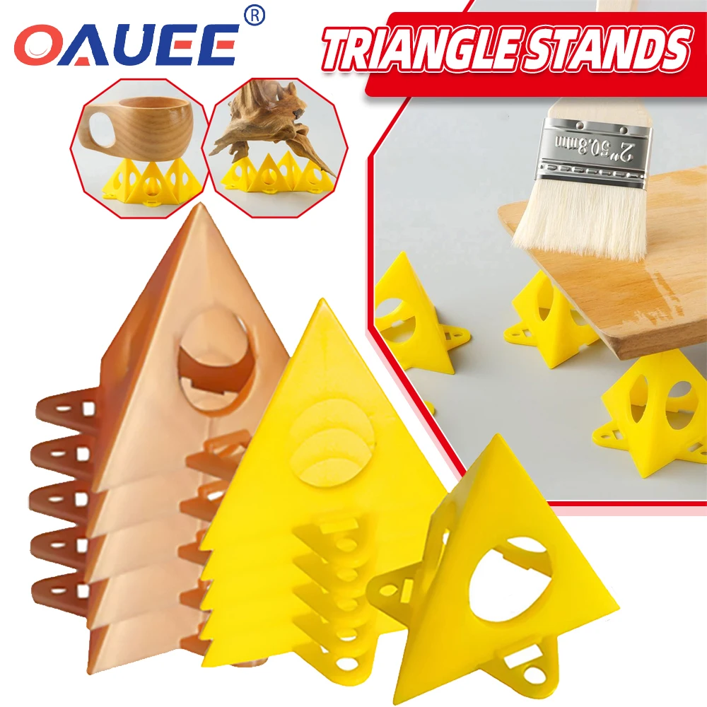 PyramidStandsSetTriangleStandsPaintToolTrianglePaintPadsFeetforWoodworkingCarpenter