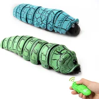 RC robot Toys Electric Caterpillar Remote Control Animals Tricky Spoof Reptiles Infrared Insect Ghost Pet Hobby Gift Toy For Kid 1