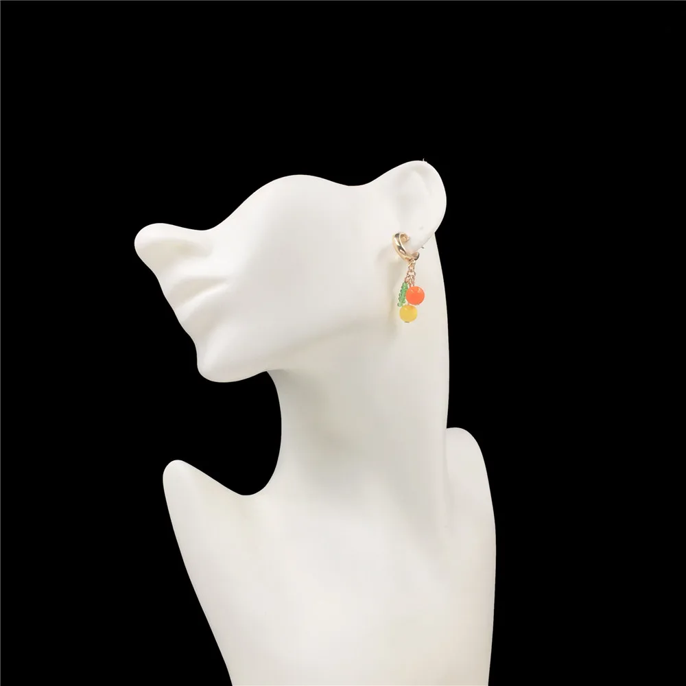 Long Tassel Simulated Pearl Drop Earrings Women Gift Bijoux Korean jewelry Gold Color