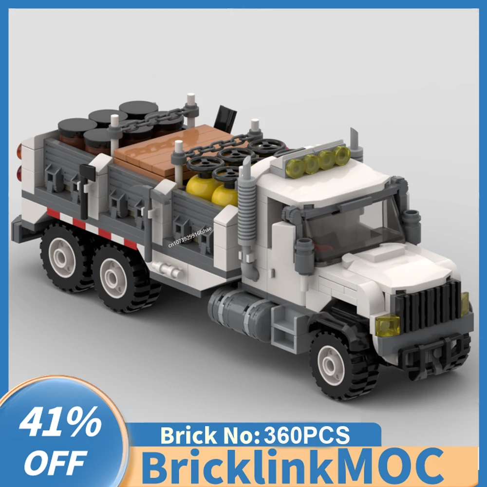 

NEW 360PCS MOC city Engineering Modular Heavy Duty Cargo Truck model creative ideas Children Toy birthday Gift technology Blocks