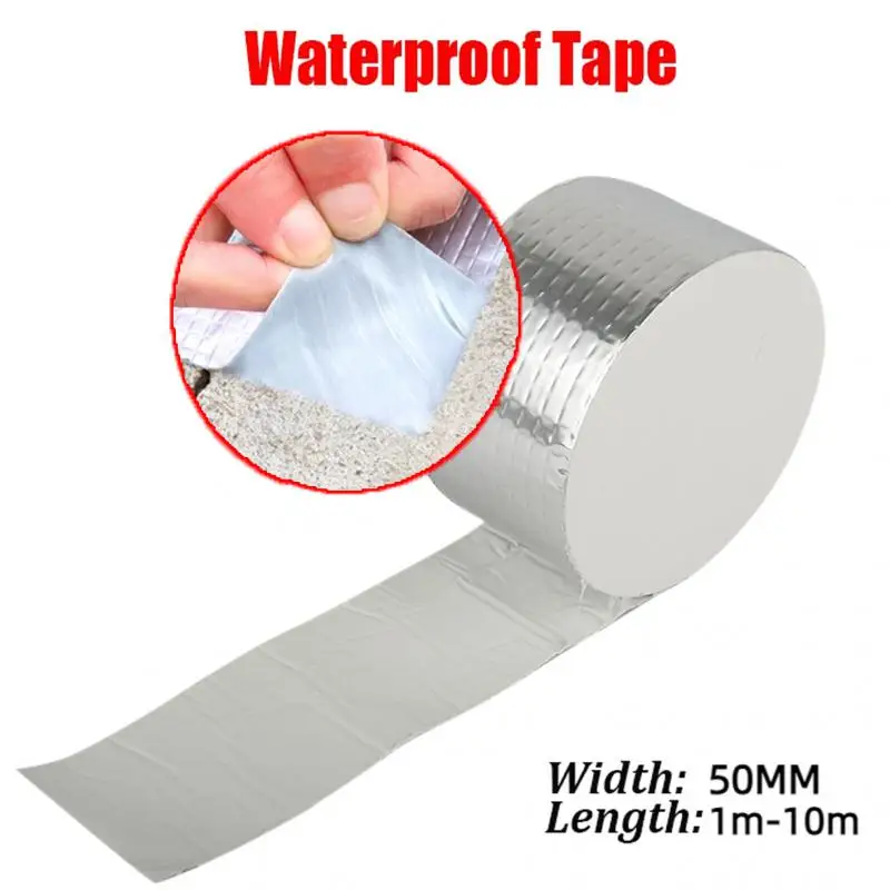 Butyl Waterproof Tape, Profession Waterproof Sealing Tape for Outdoor Or  Indoor, Pipe Repair Tape for Water Leaks, All Weather Leak Proof Strip for