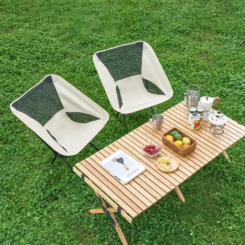 

Съемный портативный складной стул Moon Chair, для пляжа и рыбалки, легкий туристический стул для кемпинга и путешествий, пикника