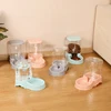 Pet automatic feeder cat drinking water bowl cat bowl dog bowl 3.8L large capacity grain storage barrel pet supplies 4